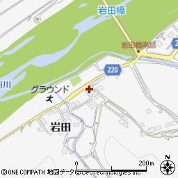 和歌山県西牟婁郡上富田町岩田705-10周辺の地図