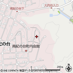 和歌山県西牟婁郡上富田町南紀の台24周辺の地図