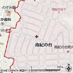 和歌山県西牟婁郡上富田町南紀の台19-5周辺の地図