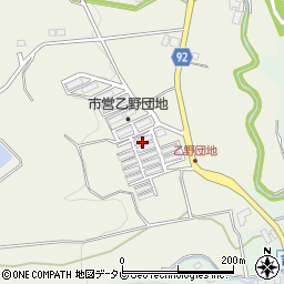 福岡県宮若市乙野325周辺の地図