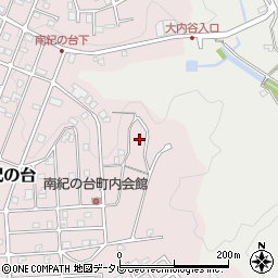 和歌山県西牟婁郡上富田町南紀の台24-6周辺の地図