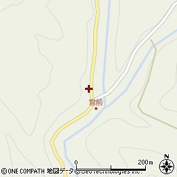 愛媛県上浮穴郡久万高原町前組2864周辺の地図