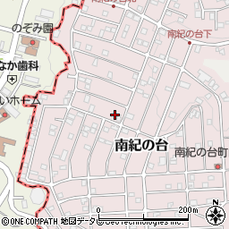 和歌山県西牟婁郡上富田町南紀の台19-6周辺の地図