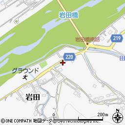 和歌山県西牟婁郡上富田町岩田713-3周辺の地図