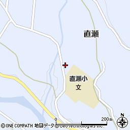 愛媛県上浮穴郡久万高原町直瀬3970周辺の地図