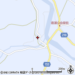 愛媛県上浮穴郡久万高原町直瀬3305周辺の地図