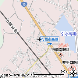 福岡県行橋市高瀬133周辺の地図
