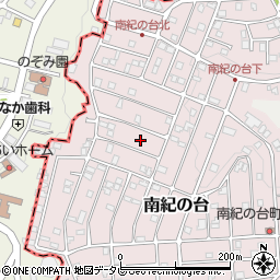 和歌山県西牟婁郡上富田町南紀の台周辺の地図