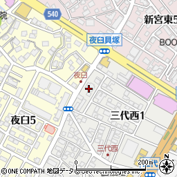 福岡相談支援事業所十和周辺の地図