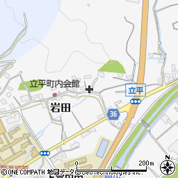 和歌山県西牟婁郡上富田町岩田111周辺の地図