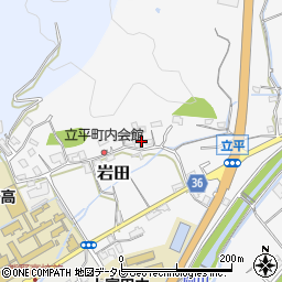 和歌山県西牟婁郡上富田町岩田92周辺の地図