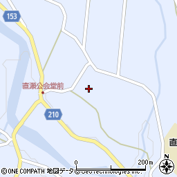 愛媛県上浮穴郡久万高原町直瀬3779周辺の地図