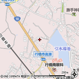 福岡県行橋市高瀬107周辺の地図