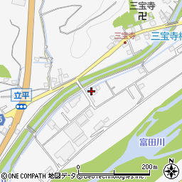 愛須製材所周辺の地図