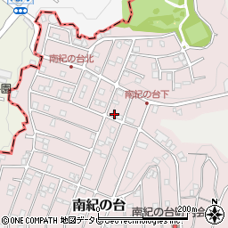 和歌山県西牟婁郡上富田町南紀の台12-27周辺の地図