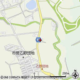 福岡県宮若市乙野366-4周辺の地図