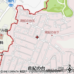 和歌山県西牟婁郡上富田町南紀の台13-11周辺の地図
