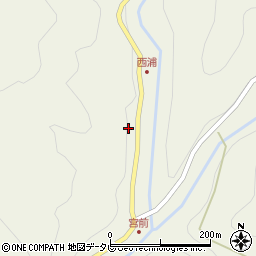 愛媛県上浮穴郡久万高原町前組2738周辺の地図