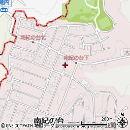 和歌山県西牟婁郡上富田町南紀の台12周辺の地図