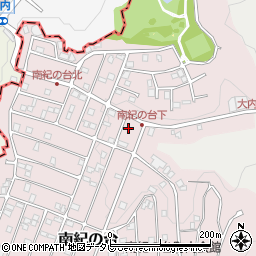 和歌山県西牟婁郡上富田町南紀の台12-15周辺の地図