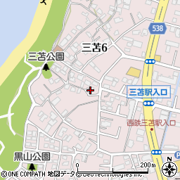 福岡外構緑化有限会社周辺の地図