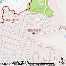 和歌山県西牟婁郡上富田町南紀の台12-1周辺の地図