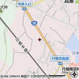 福岡県行橋市高瀬97周辺の地図