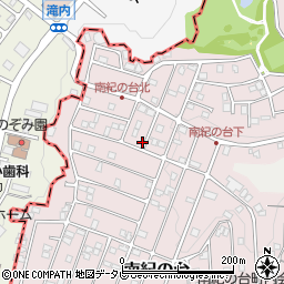 和歌山県西牟婁郡上富田町南紀の台13-28周辺の地図
