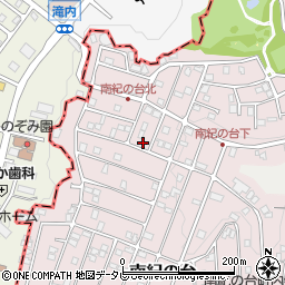 和歌山県西牟婁郡上富田町南紀の台13-30周辺の地図
