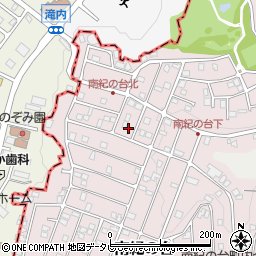 和歌山県西牟婁郡上富田町南紀の台13-27周辺の地図
