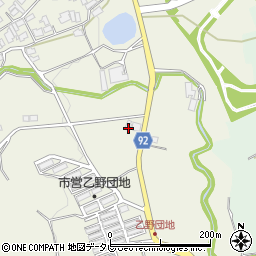 福岡県宮若市乙野377周辺の地図