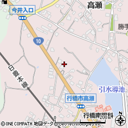 福岡県行橋市高瀬100周辺の地図