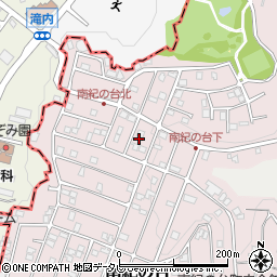 和歌山県西牟婁郡上富田町南紀の台13-17周辺の地図