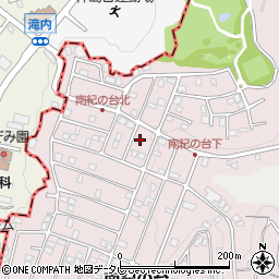 和歌山県西牟婁郡上富田町南紀の台13-18周辺の地図