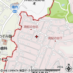 和歌山県西牟婁郡上富田町南紀の台13-25周辺の地図
