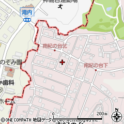 和歌山県西牟婁郡上富田町南紀の台13-36周辺の地図