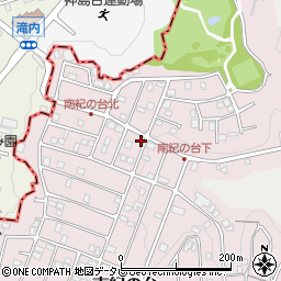和歌山県西牟婁郡上富田町南紀の台13-2周辺の地図