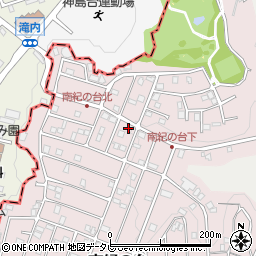 和歌山県西牟婁郡上富田町南紀の台13-47周辺の地図