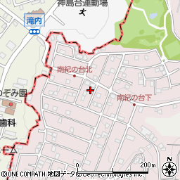 和歌山県西牟婁郡上富田町南紀の台13-24周辺の地図