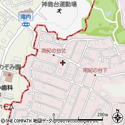 和歌山県西牟婁郡上富田町南紀の台13-38周辺の地図
