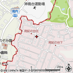 和歌山県西牟婁郡上富田町南紀の台13-39周辺の地図