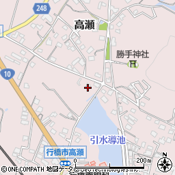 福岡県行橋市高瀬301周辺の地図