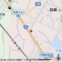 福岡県行橋市高瀬93周辺の地図