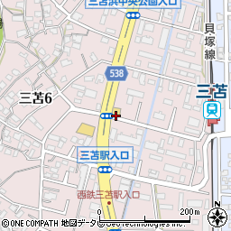 ジョイフル 三苫店周辺の地図