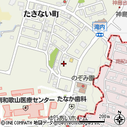 和歌山県田辺市たきない町19周辺の地図