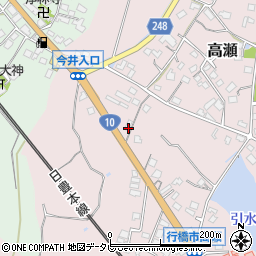 福岡県行橋市高瀬78-3周辺の地図