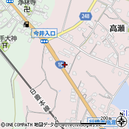 福岡県行橋市高瀬78周辺の地図