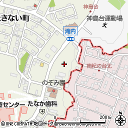 和歌山県田辺市たきない町20周辺の地図