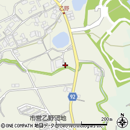 福岡県宮若市乙野513周辺の地図