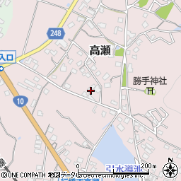 福岡県行橋市高瀬376周辺の地図